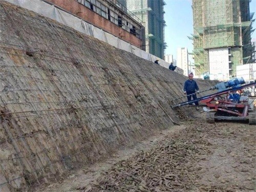 张湾建筑边坡支护