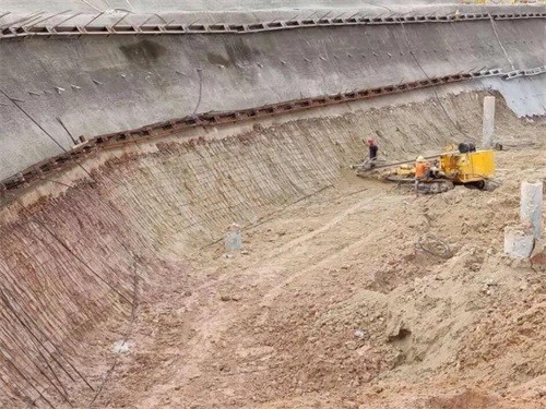 张湾基坑边坡加固